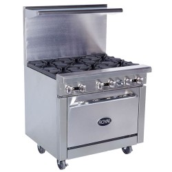 Royal Range 36" Restaurant Range: RR-4RG12